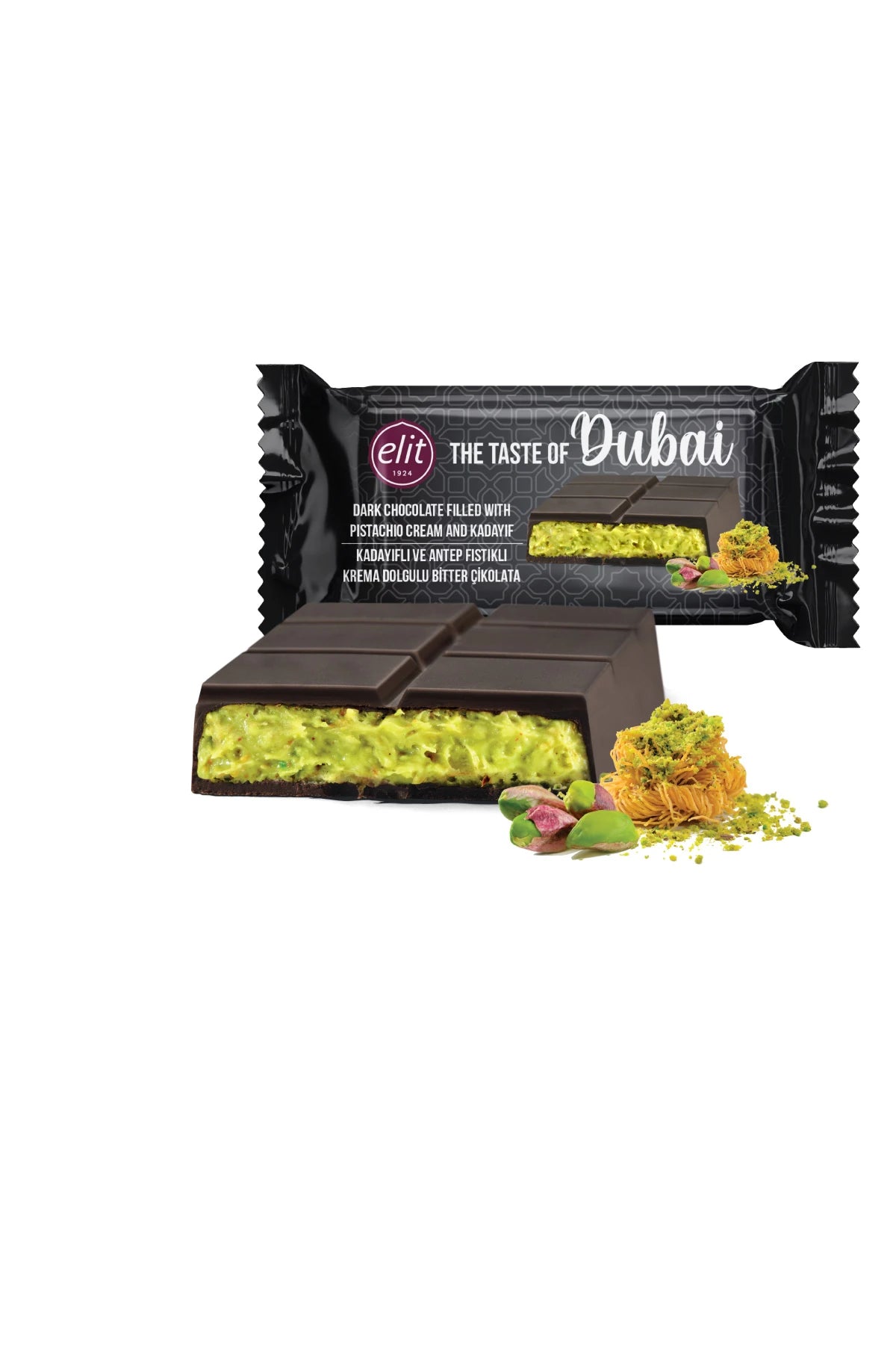 Chocolat Noir & Pistache