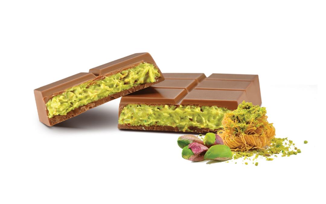 Chocolat au lait & Pistache